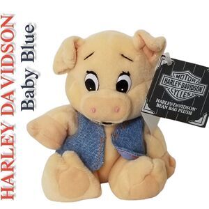 Vintage 1998 Harley Davidson 6" Baby Blue The‎ Pig